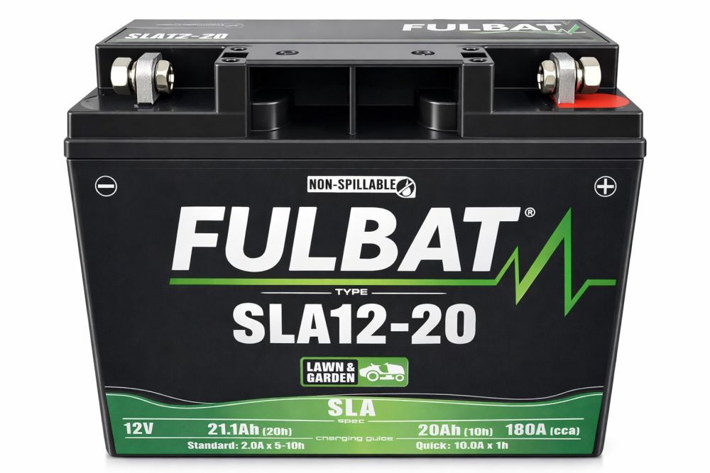 Fulbat Rasentraktor Batterie 12V 20Ah AGM ersetzt 18Ah 17Ah Aufsitzmäher
